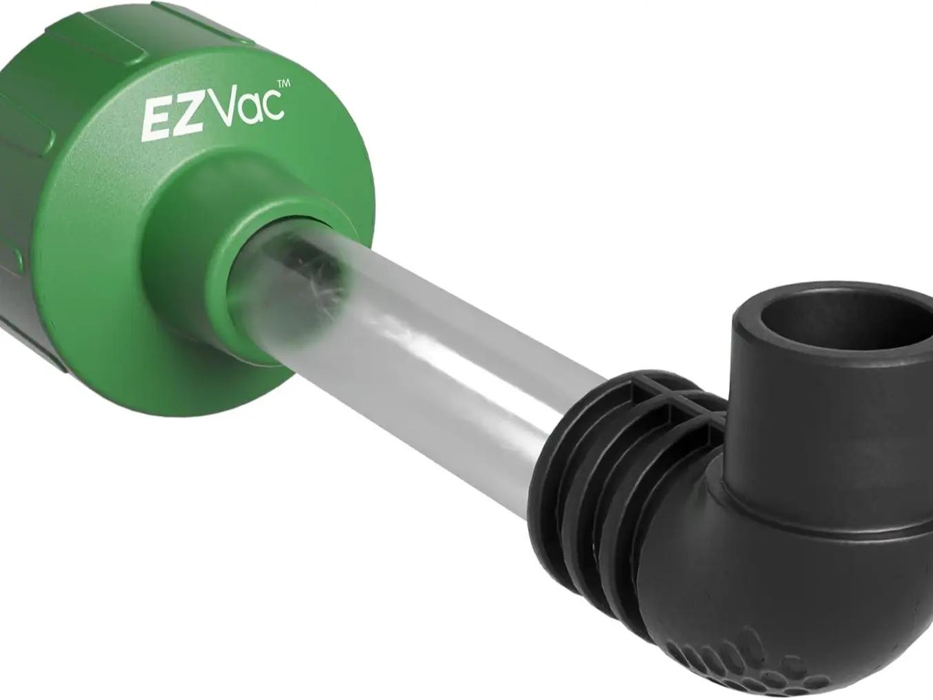 Universal AC Drain Line Cleaner Tool - HVAC to PVC Wet Vac Attachment